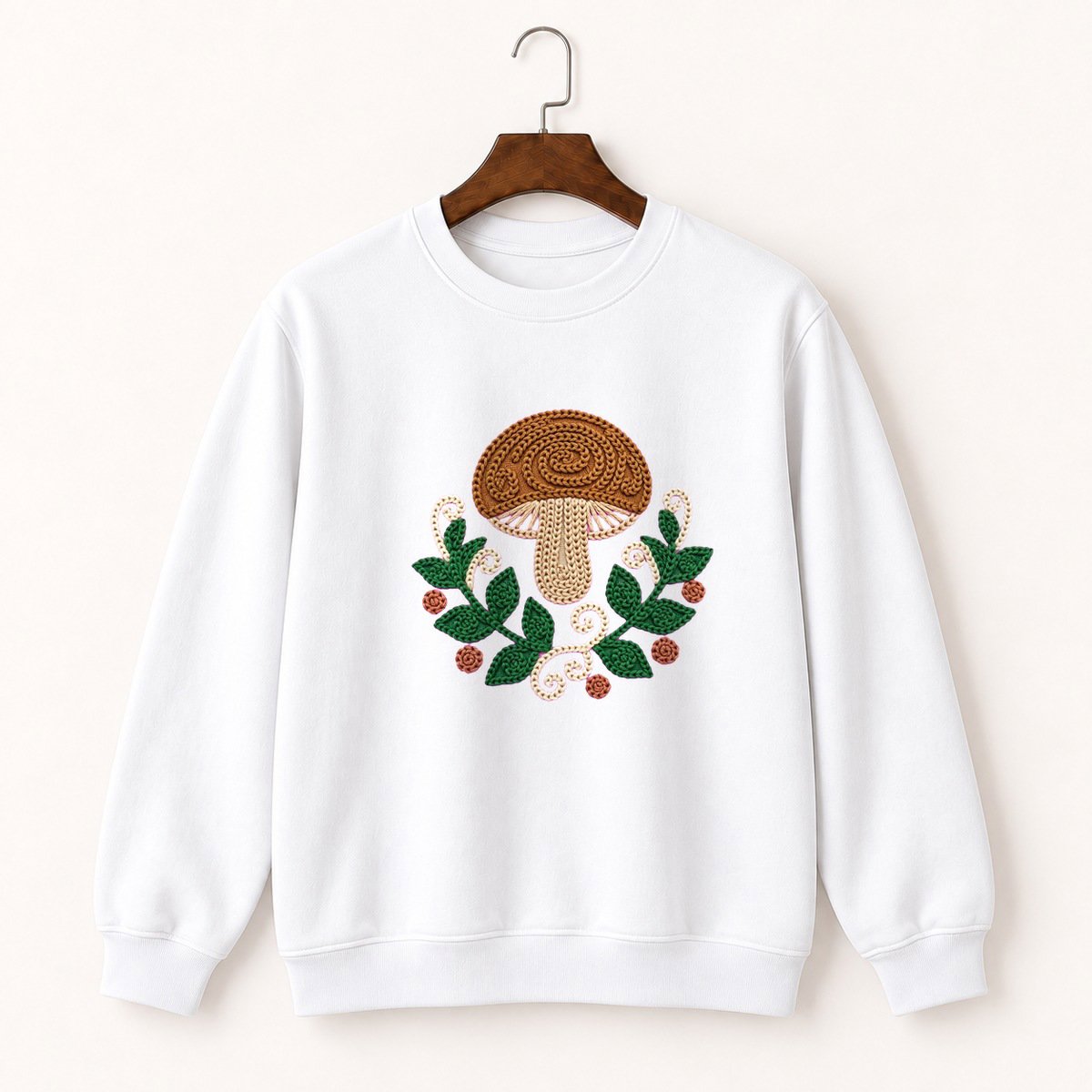 Shiitake Mushroom Crewneck Sweatshirt 5