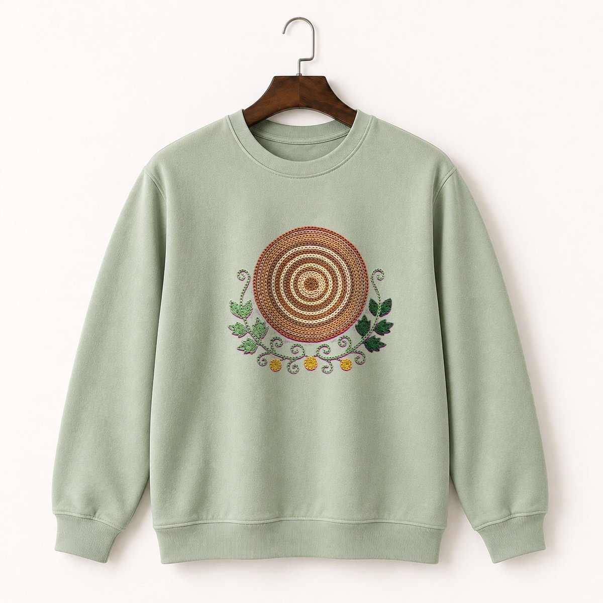 Tree Ring Crewneck Sweatshirt 2