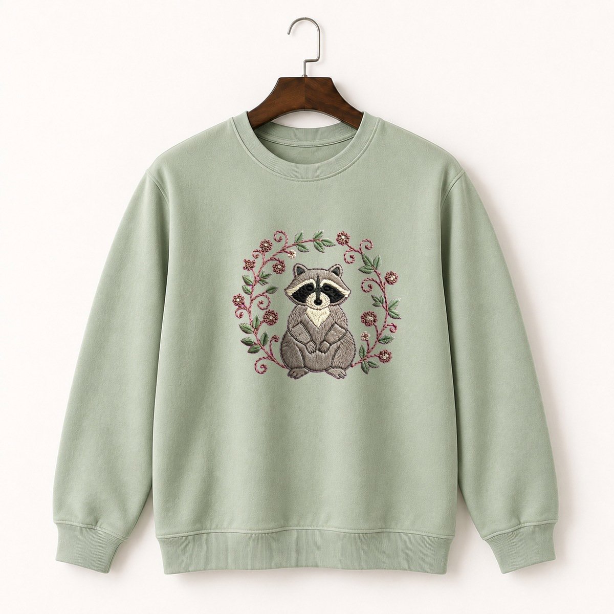 Raccoon Crewneck Sweatshirt 2
