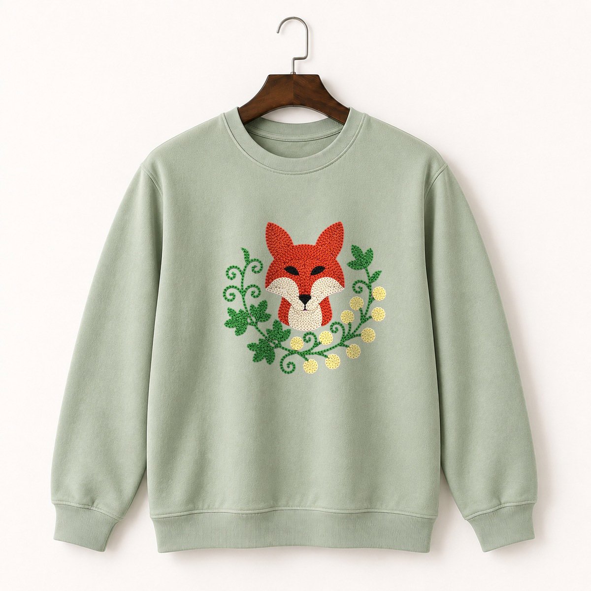 Red Fox Crewneck Sweatshirt 2