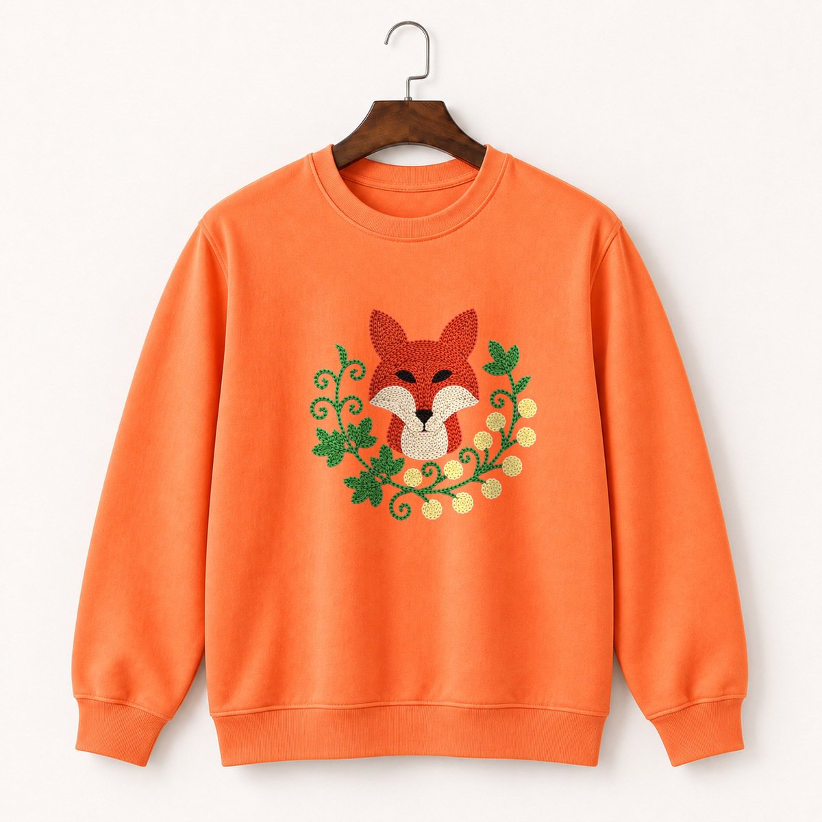 Red Fox Crewneck Sweatshirt 3