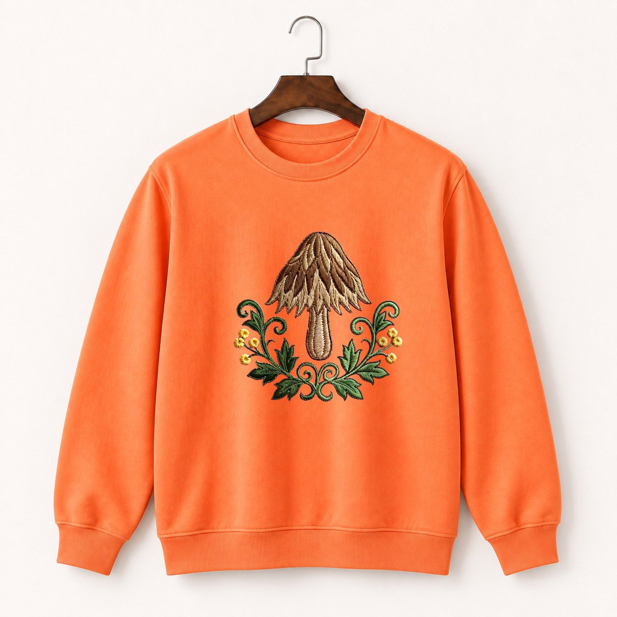 Shaggy Mane Mushroom Crewneck Sweatshirt 3