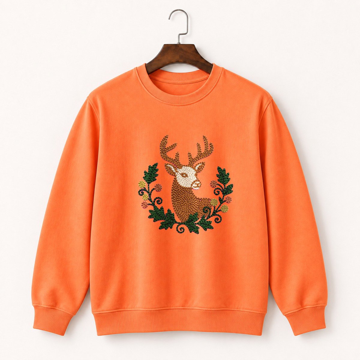 White-Tailed Deer Crewneck Sweatshirt 3