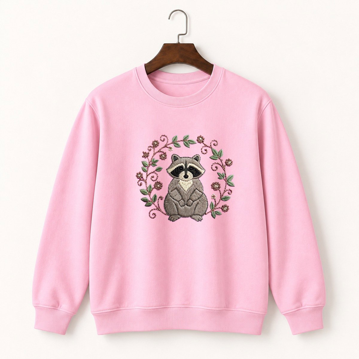 Raccoon Crewneck Sweatshirt 4