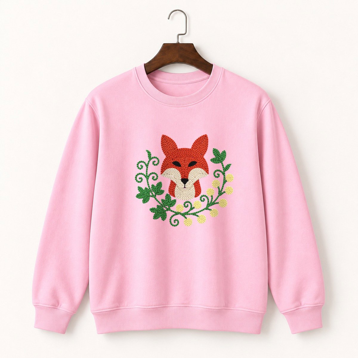 Red Fox Crewneck Sweatshirt 4