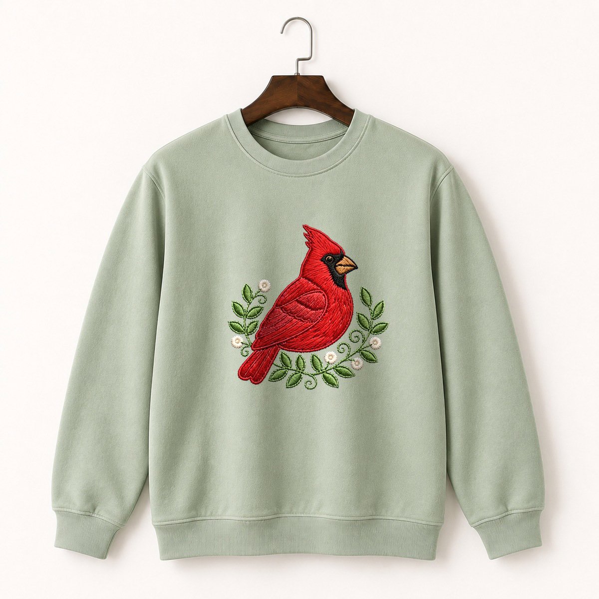 Northern Cardinal Crewneck Sweatshirt 2