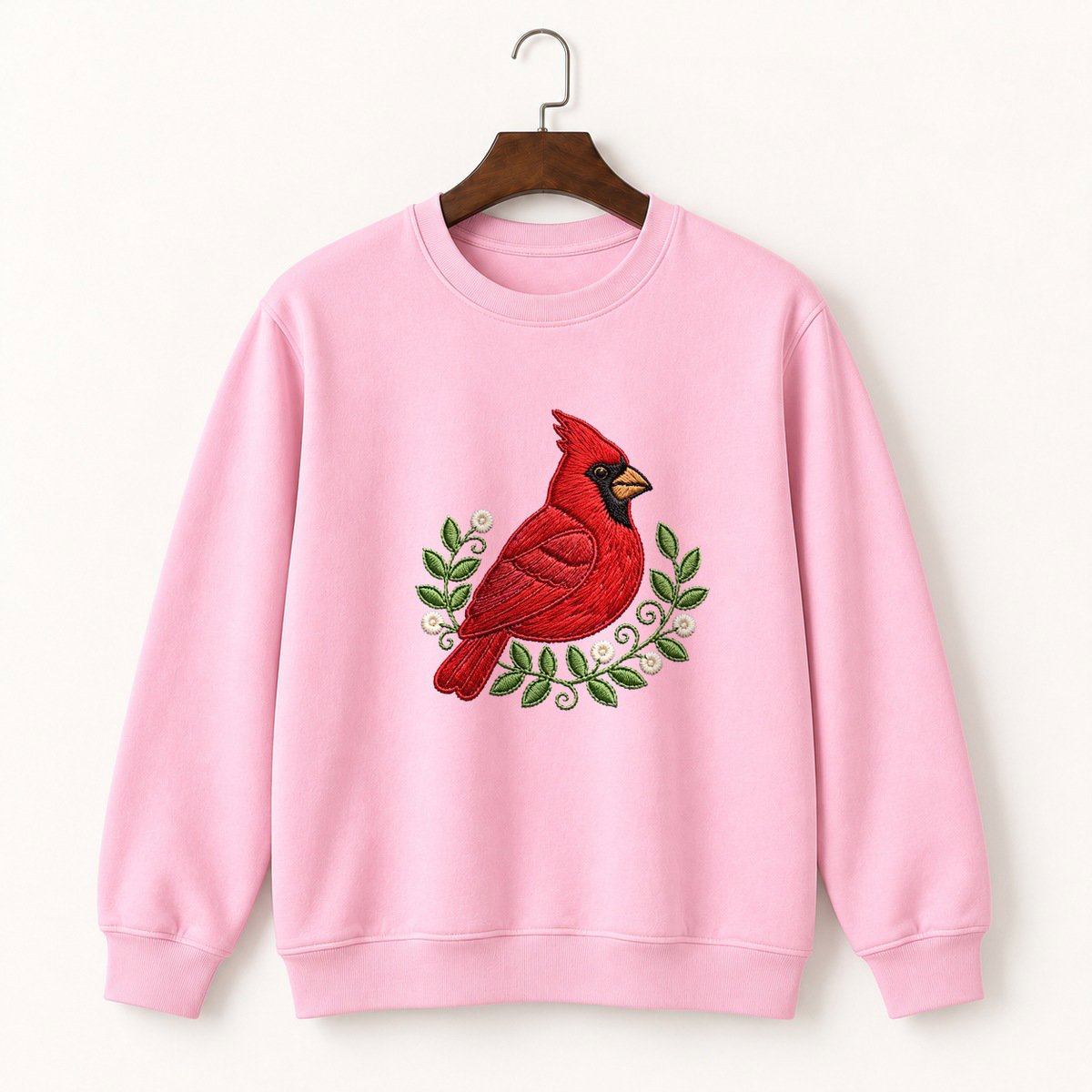Northern Cardinal Crewneck Sweatshirt 4