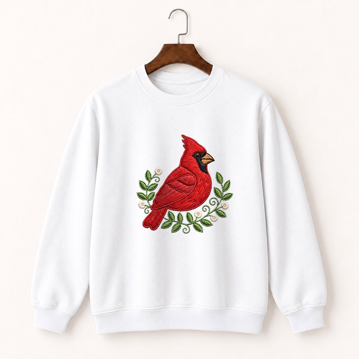 Northern Cardinal Crewneck Sweatshirt 5