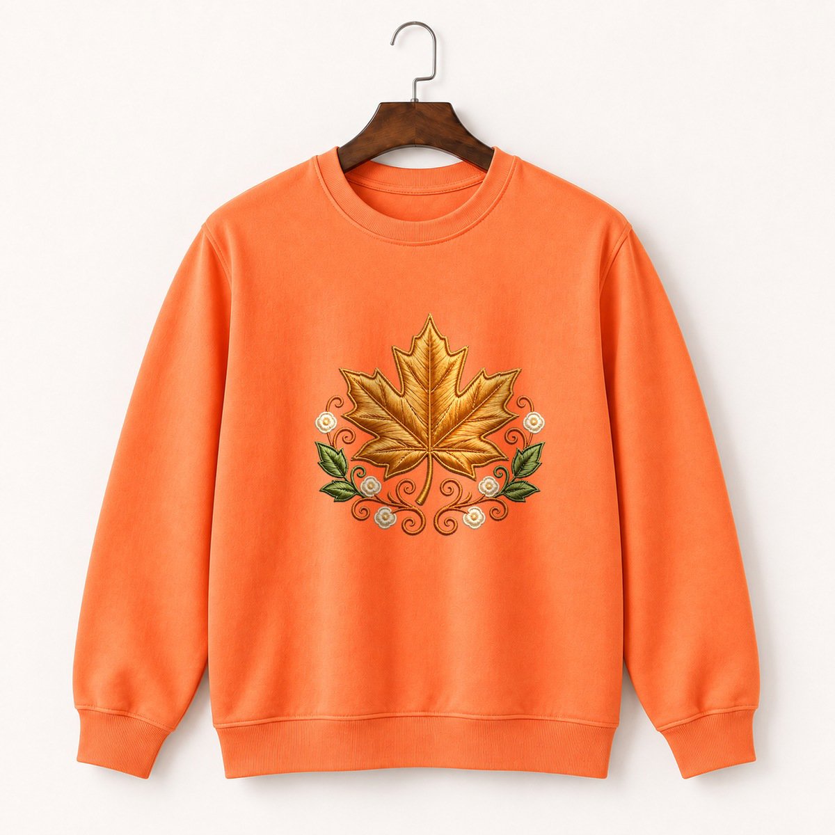 Maple Leaf Crewneck Sweatshirt 3