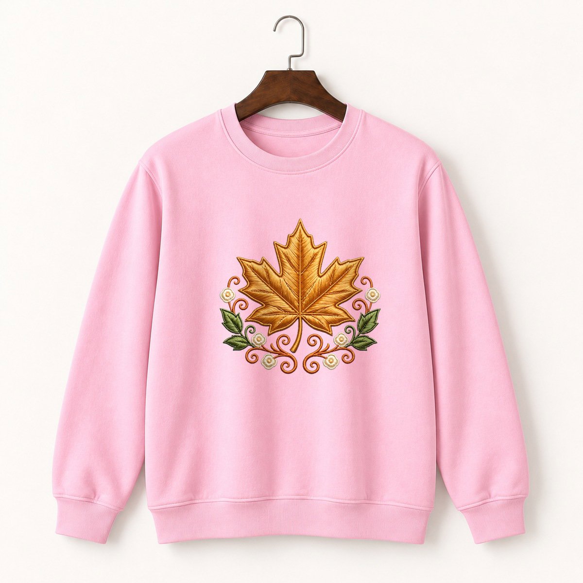 Maple Leaf Crewneck Sweatshirt 4