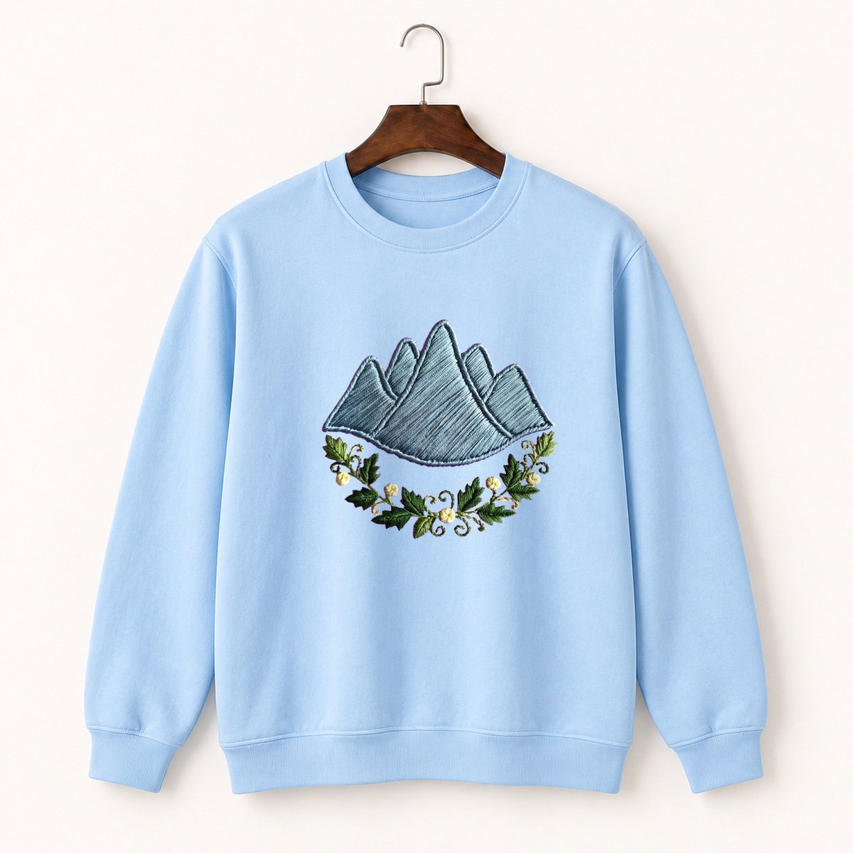 Adirondack Mountains Crewneck Sweatshirt 1