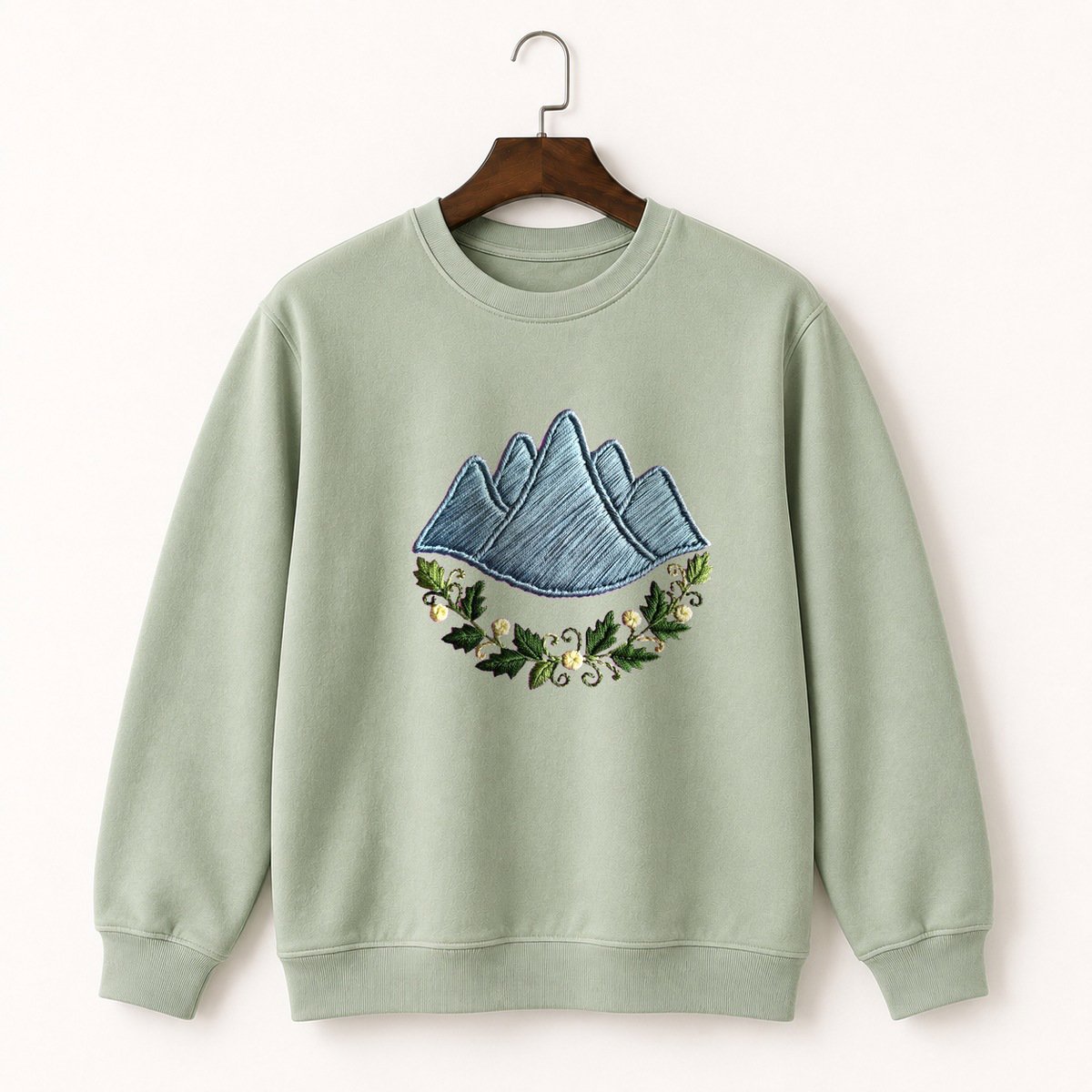 Adirondack Mountains Crewneck Sweatshirt 2