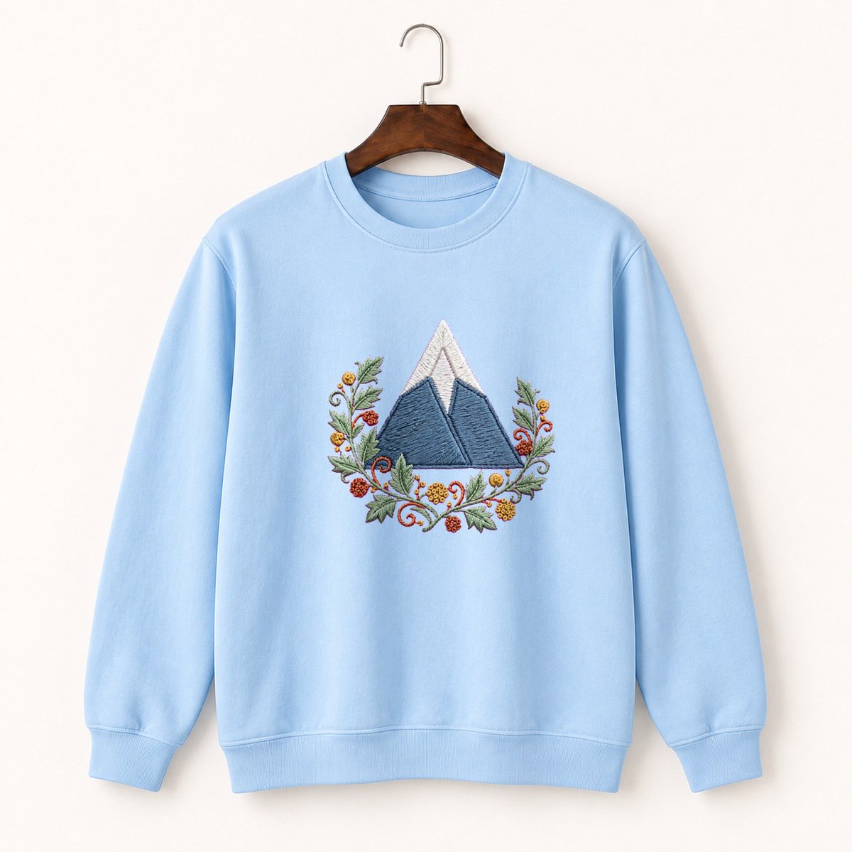 Mont Blanc Mountain Crewneck Sweatshirt 1