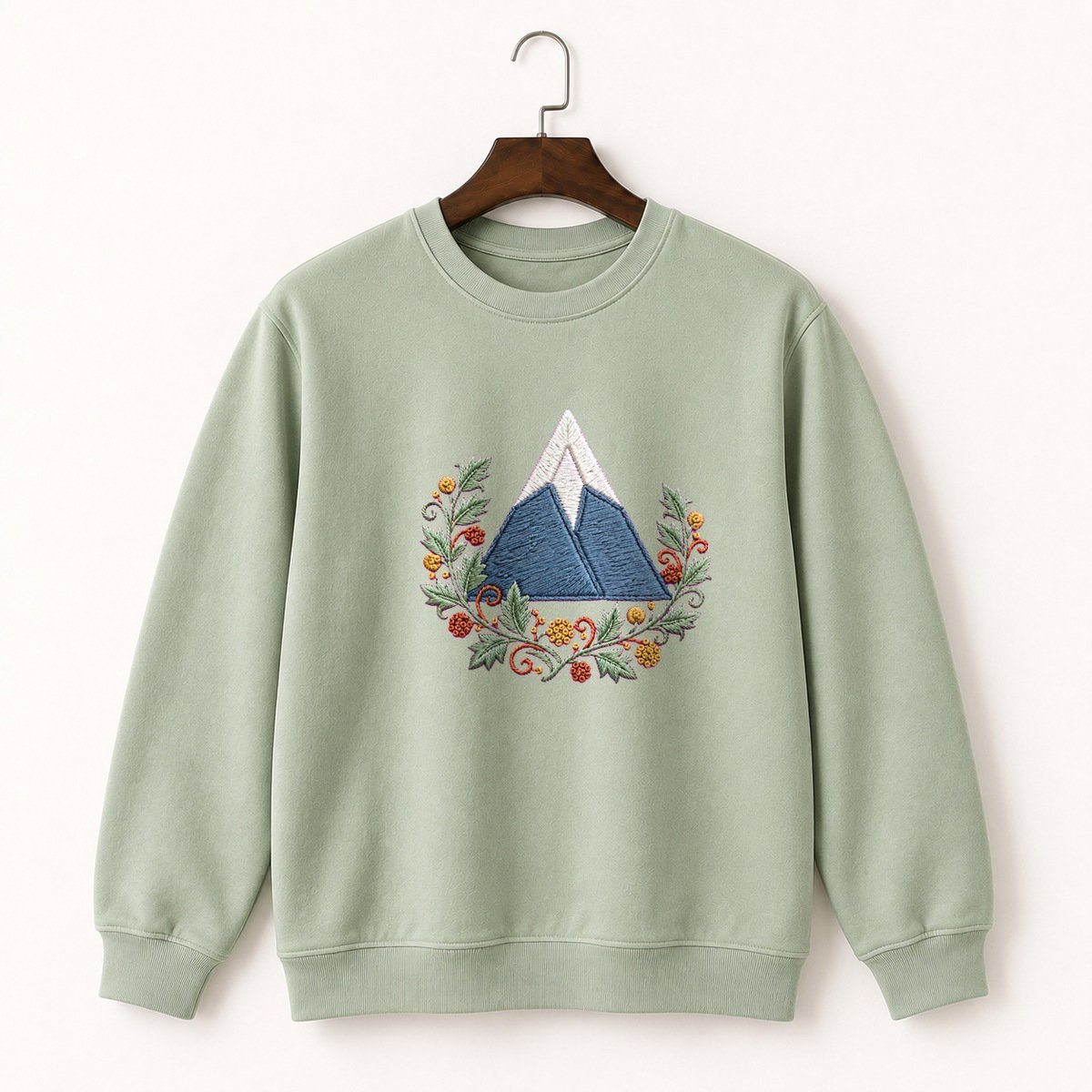 Mont Blanc Mountain Crewneck Sweatshirt 2