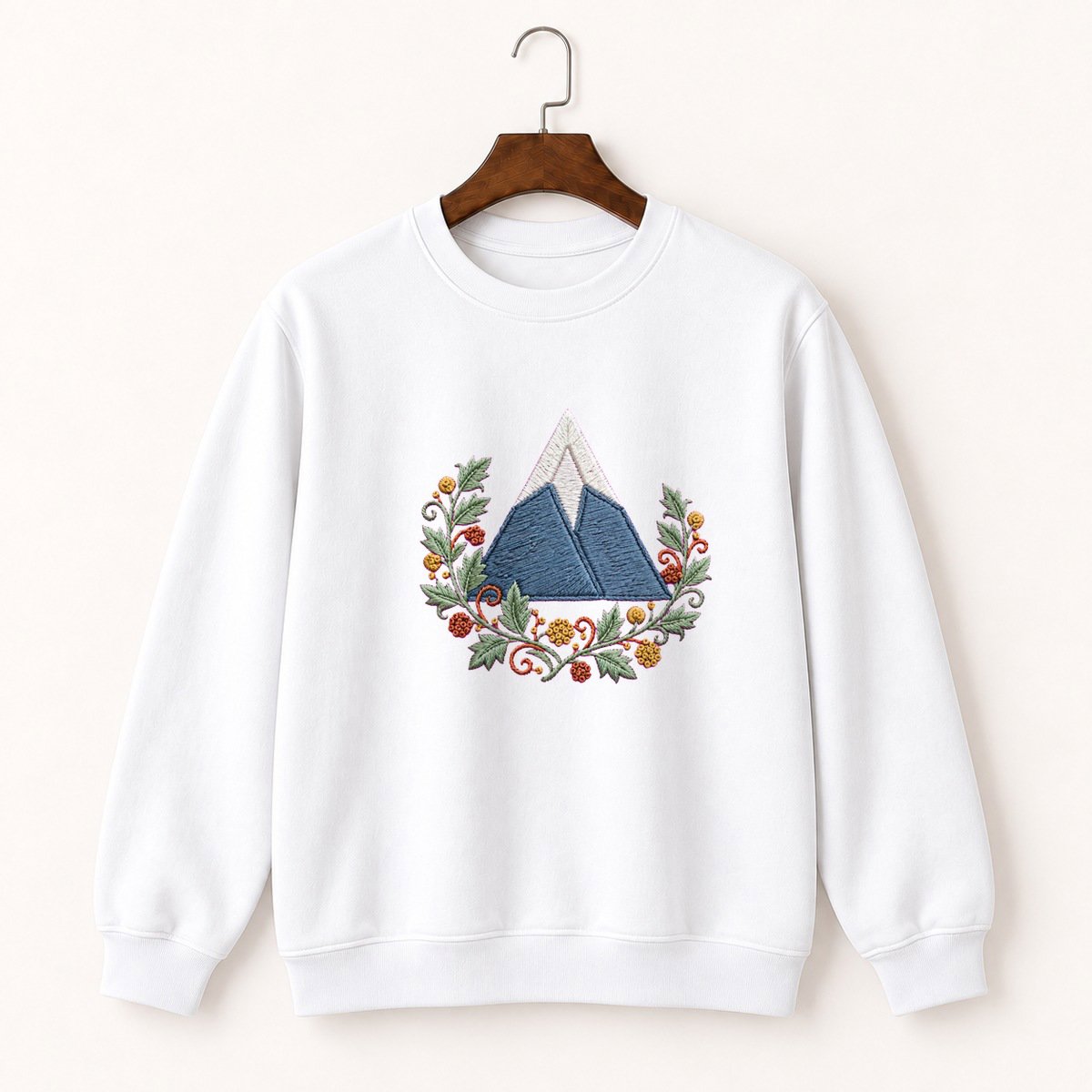 Mont Blanc Mountain Crewneck Sweatshirt 5