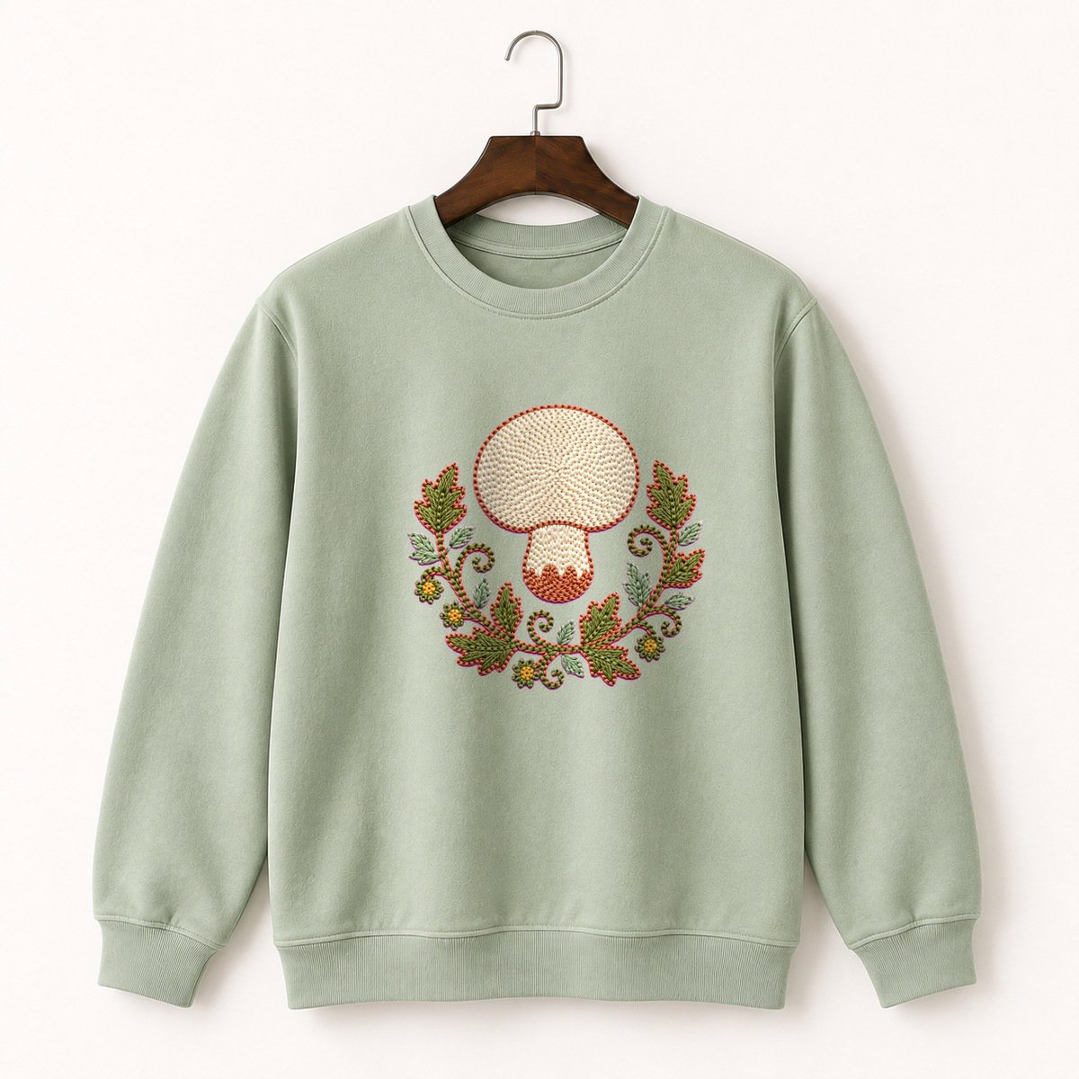 Puffball Mushroom Crewneck Sweatshirt 2