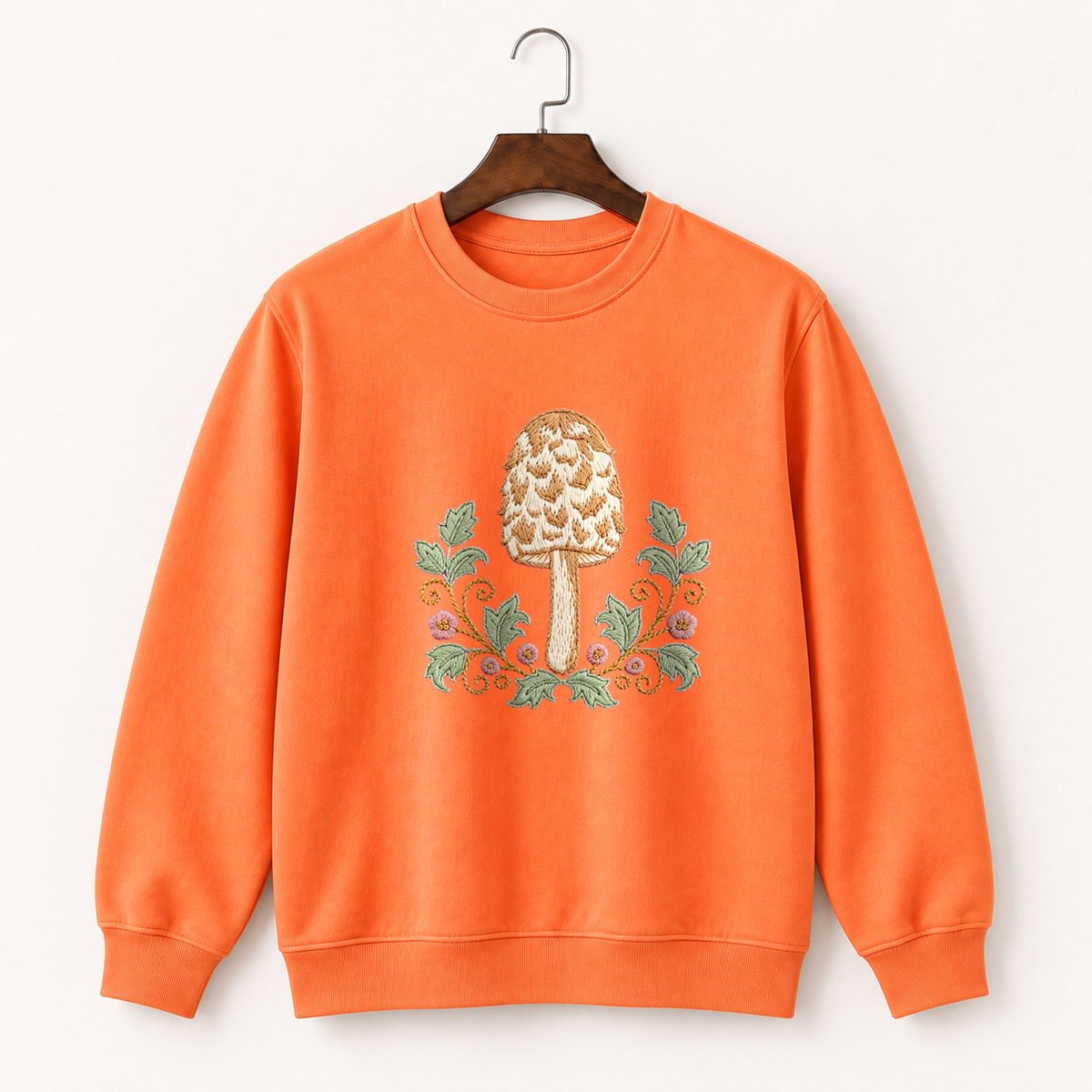 Shaggy Mane Mushroom Crewneck Sweatshirt 3