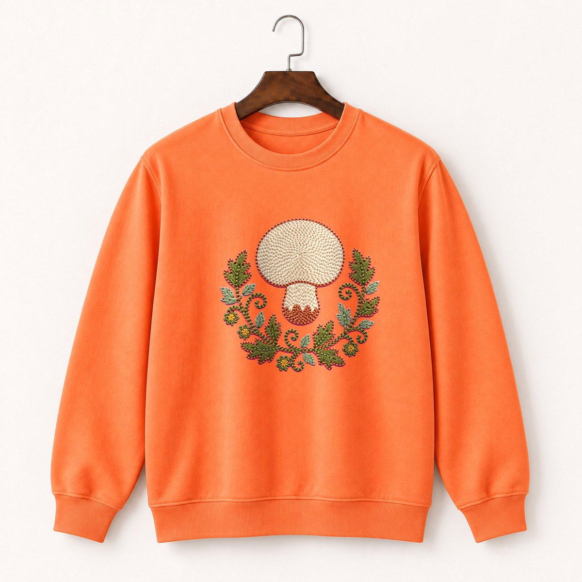 Puffball Mushroom Crewneck Sweatshirt 3