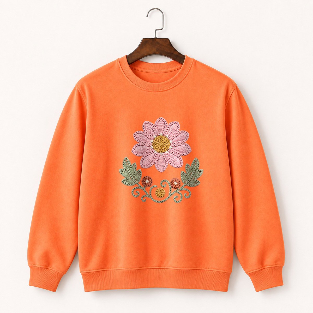 Lotus Flower Crewneck Sweatshirt 3