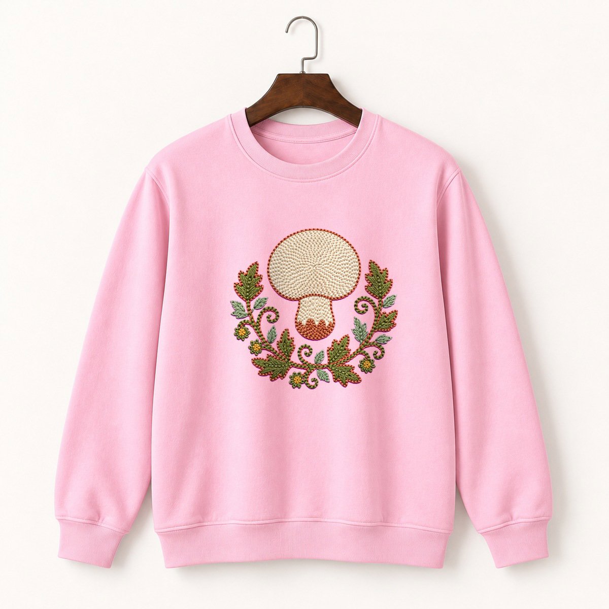 Puffball Mushroom Crewneck Sweatshirt 4