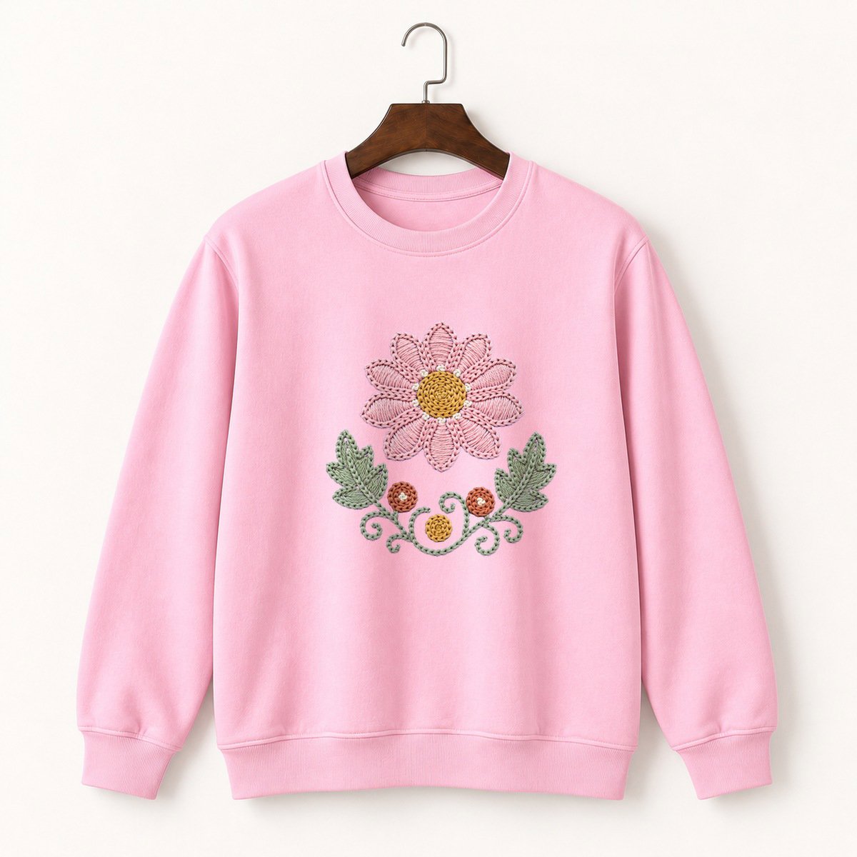 Lotus Flower Crewneck Sweatshirt 4