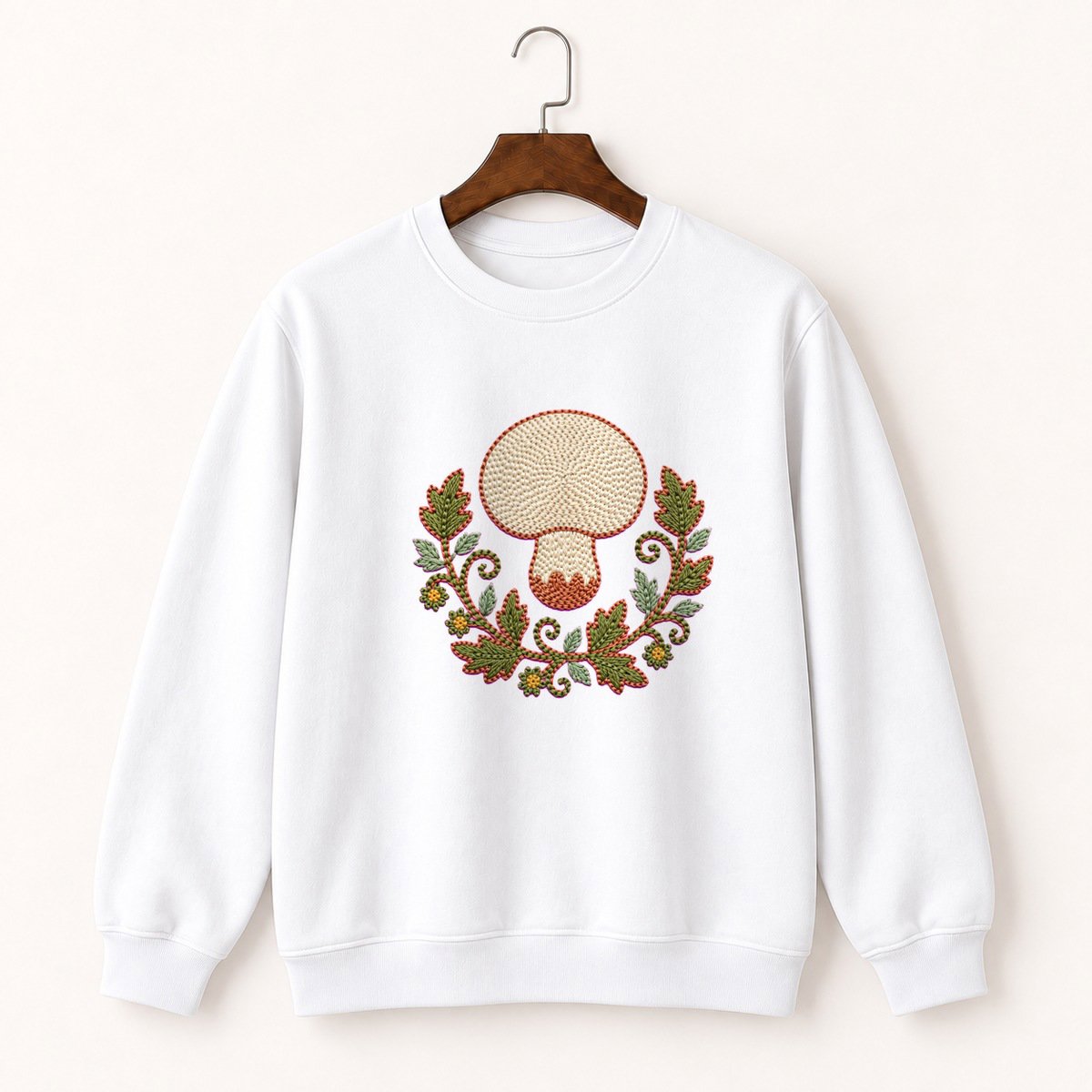 Puffball Mushroom Crewneck Sweatshirt 5