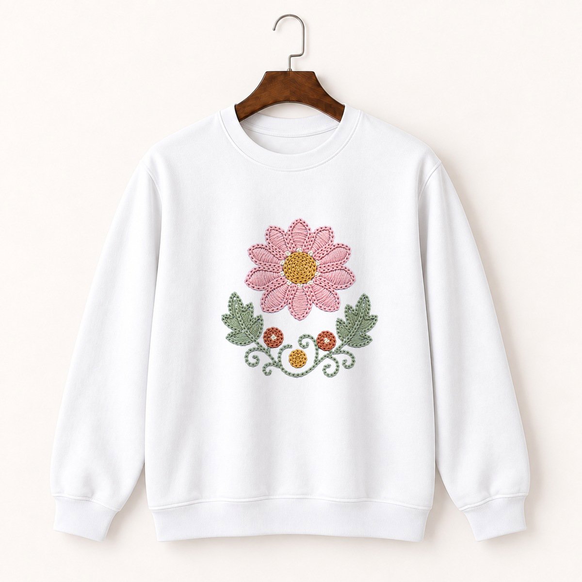 Lotus Flower Crewneck Sweatshirt 5
