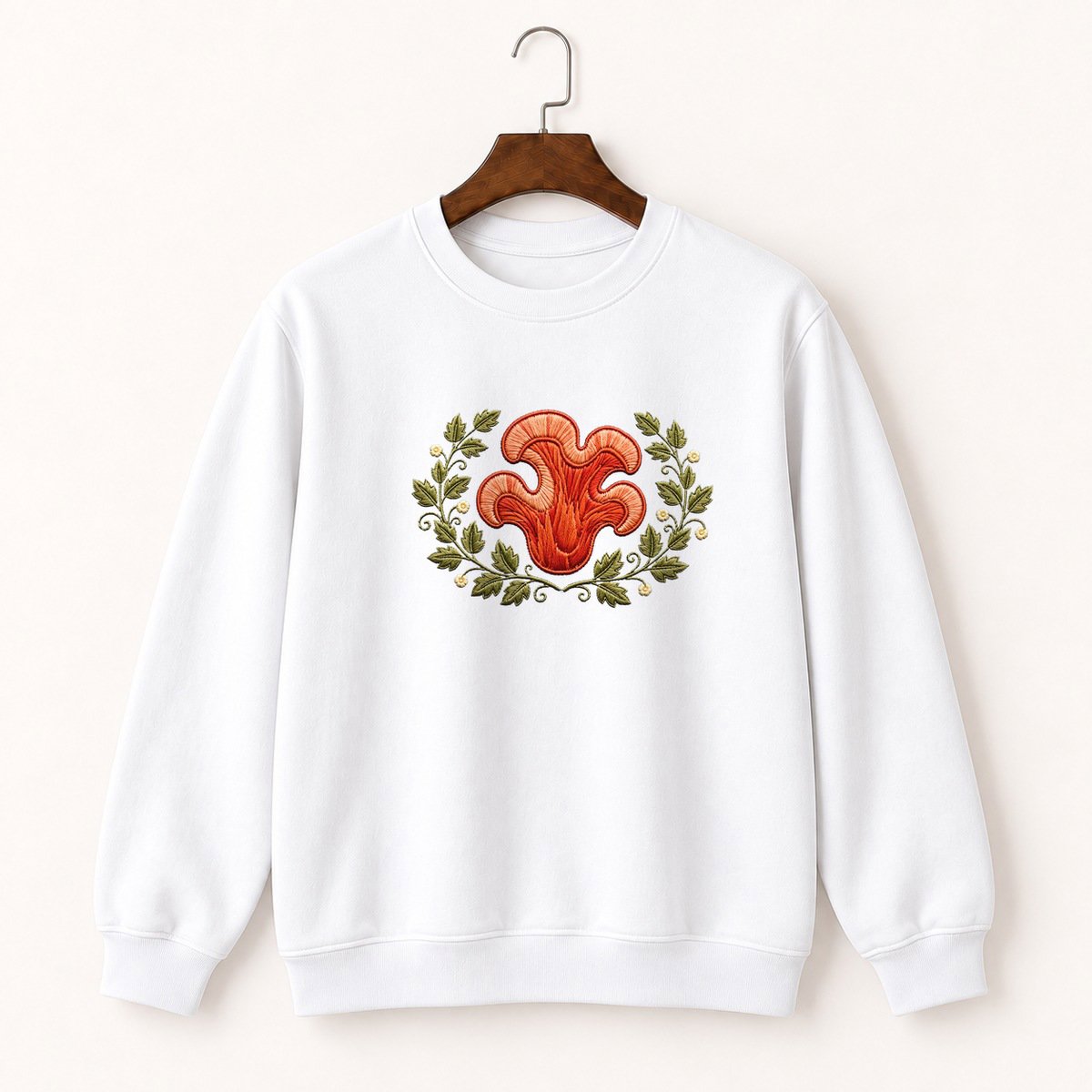Lobster Mushroom Crewneck Sweatshirt 5