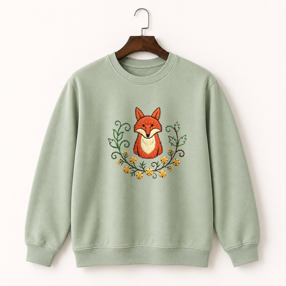 Red Fox Crewneck Sweatshirt 2