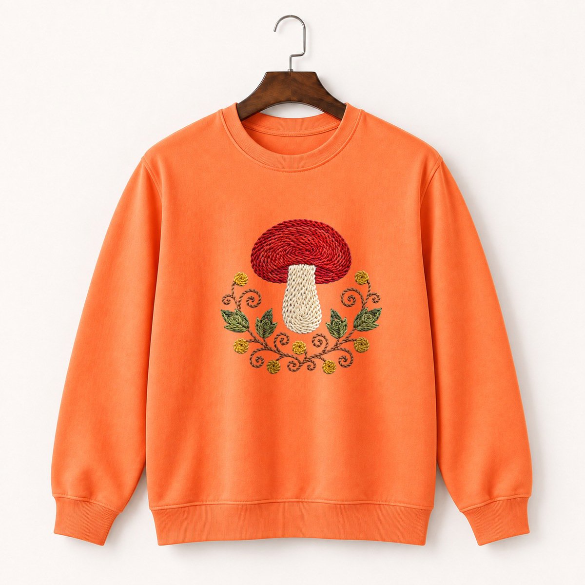 Russula Mushroom Crewneck Sweatshirt 3