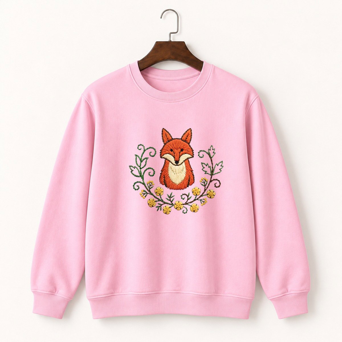 Red Fox Crewneck Sweatshirt 4