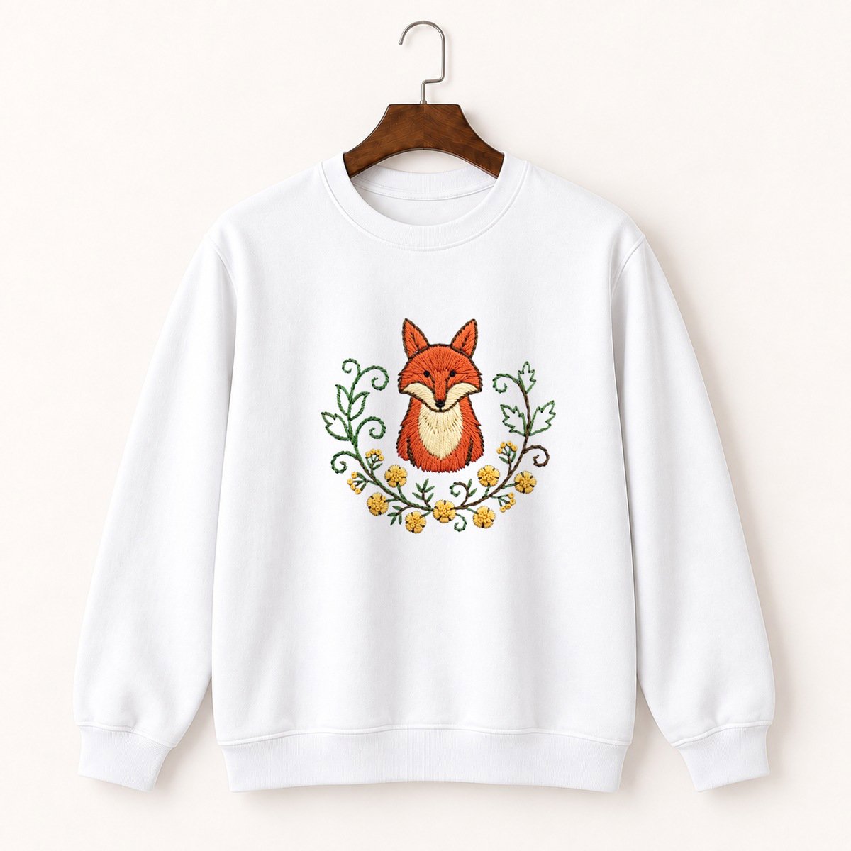 Red Fox Crewneck Sweatshirt 5