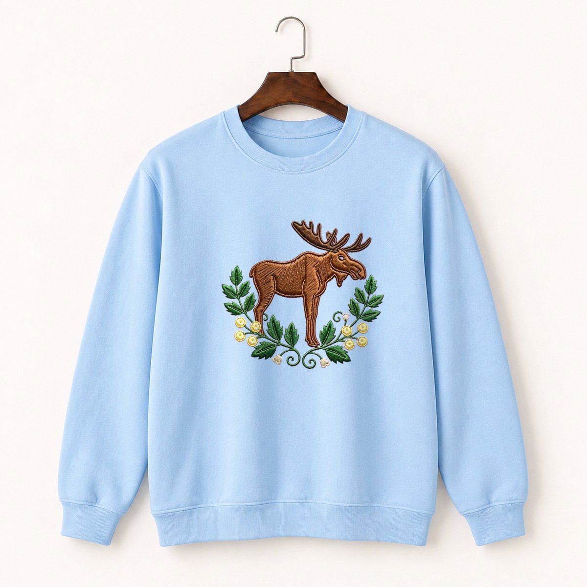 Moose Crewneck Sweatshirt 1