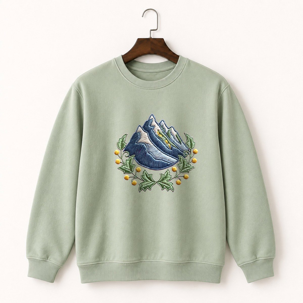 Sierra Nevada Mountains Crewneck Sweatshirt 2