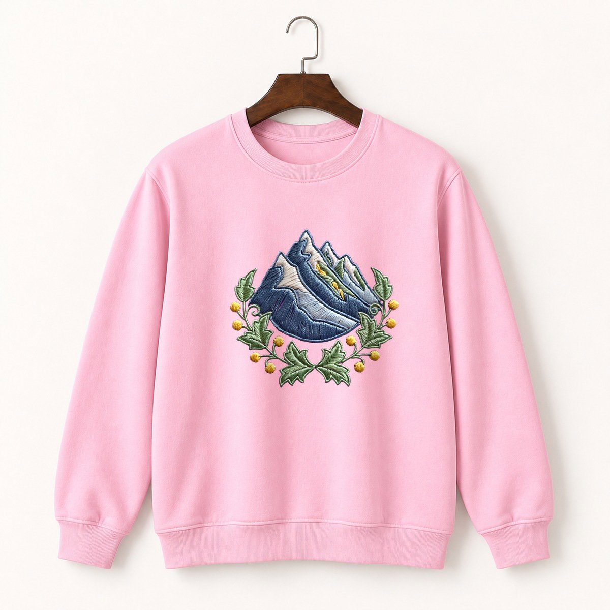 Sierra Nevada Mountains Crewneck Sweatshirt 4
