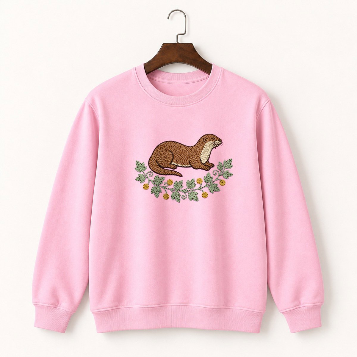 River Otter Crewneck Sweatshirt 4