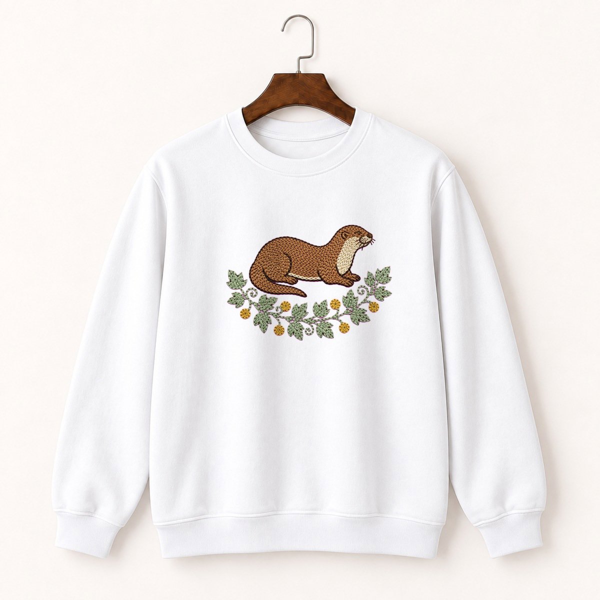 River Otter Crewneck Sweatshirt 5