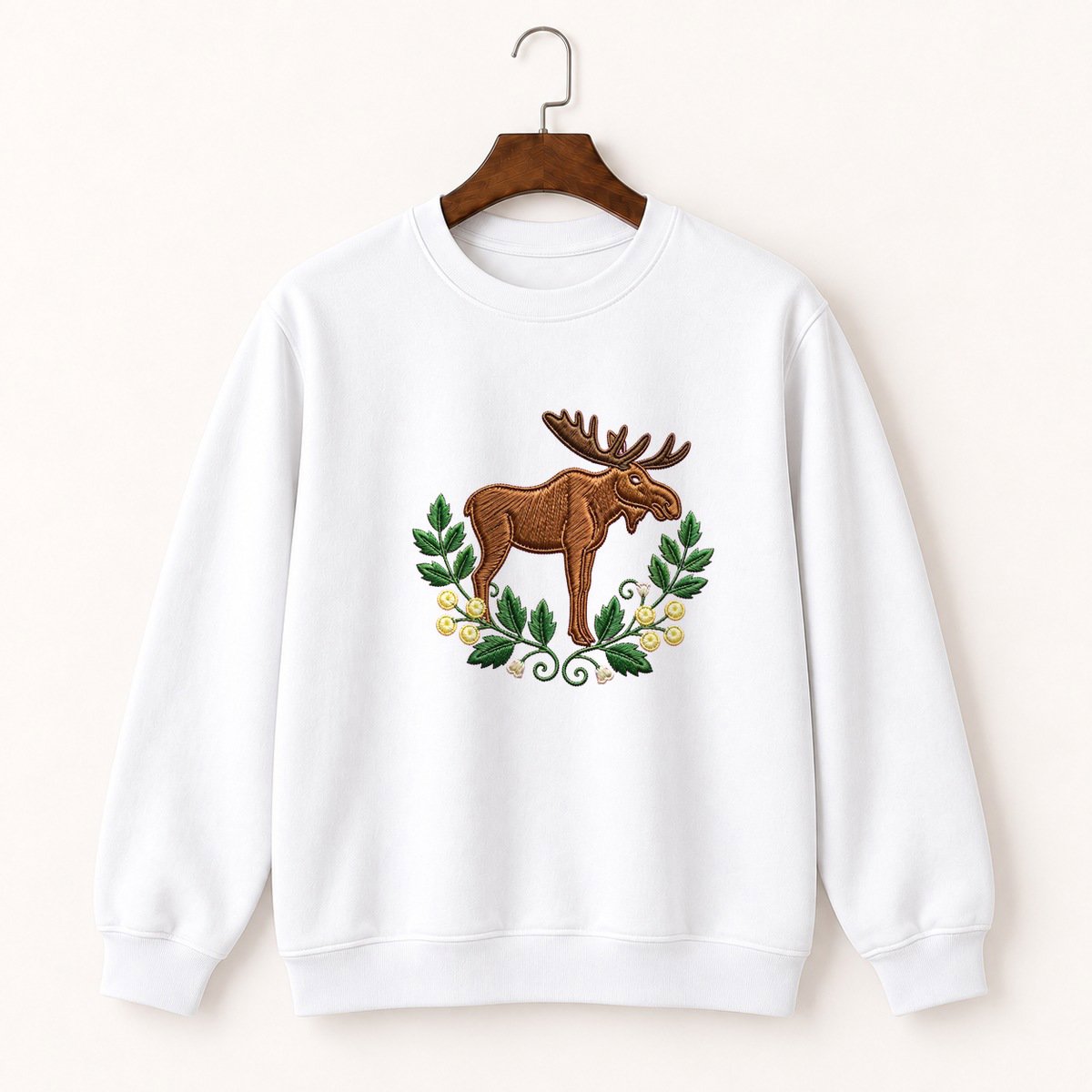 Moose Crewneck Sweatshirt 5