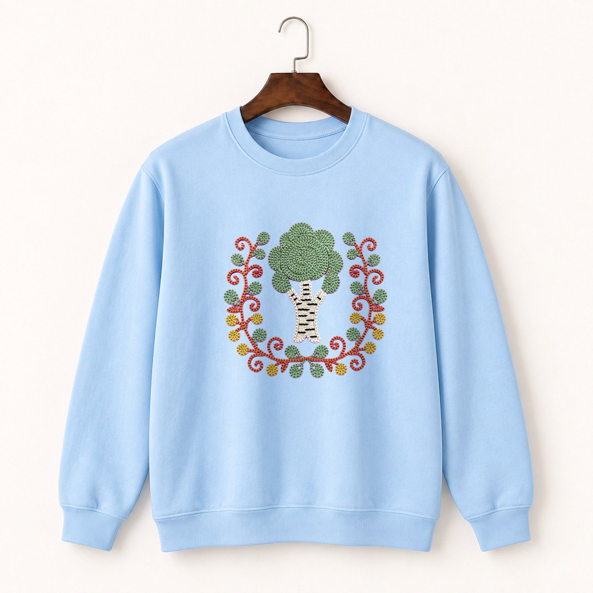 Birch Tree Crewneck Sweatshirt 1