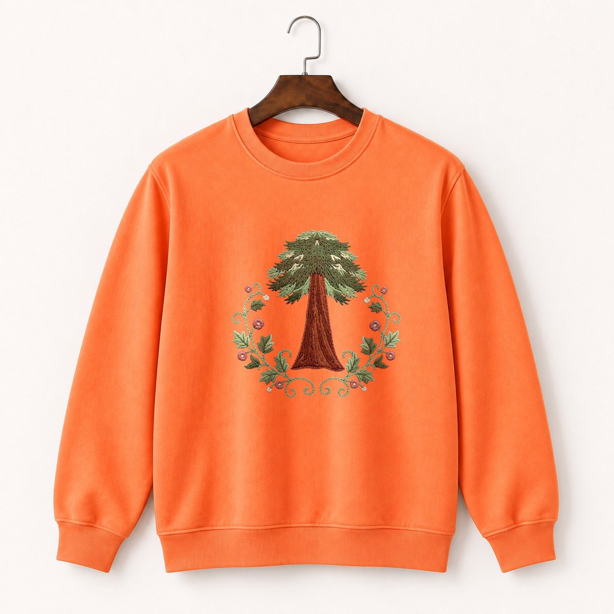Redwood Tree Crewneck Sweatshirt 3