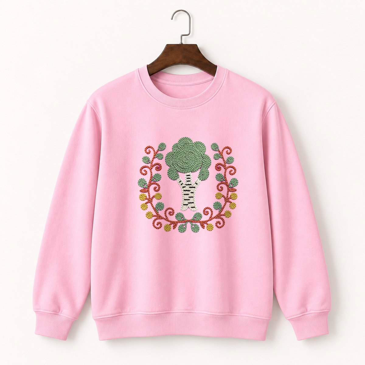 Birch Tree Crewneck Sweatshirt 4