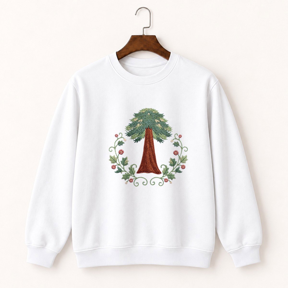 Redwood Tree Crewneck Sweatshirt 5