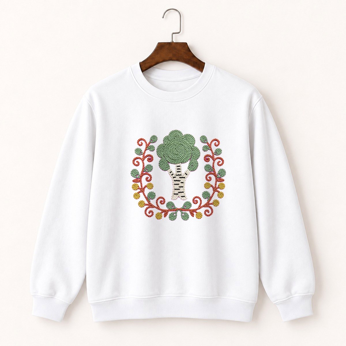 Birch Tree Crewneck Sweatshirt 5