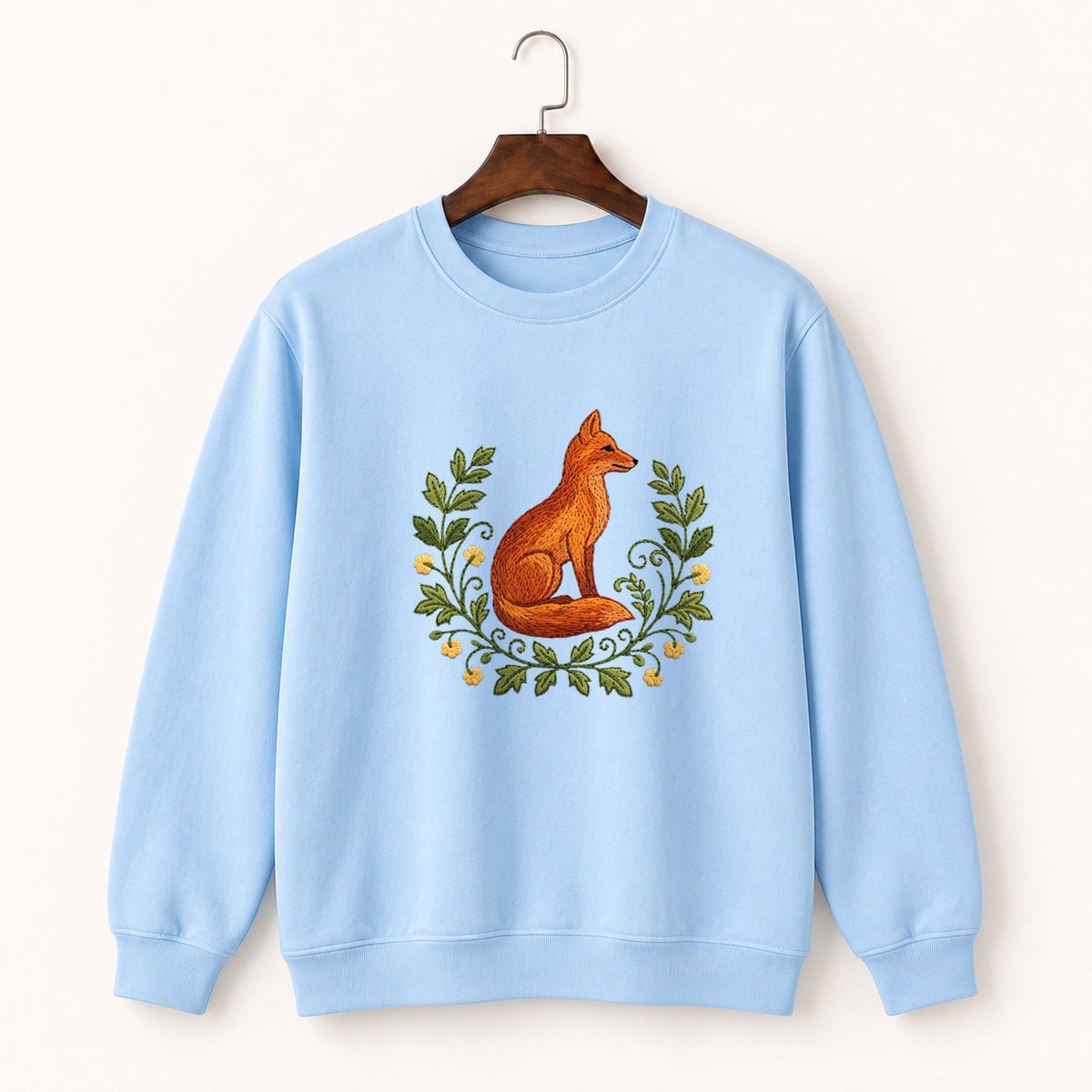 Red Fox Crewneck Sweatshirt 1