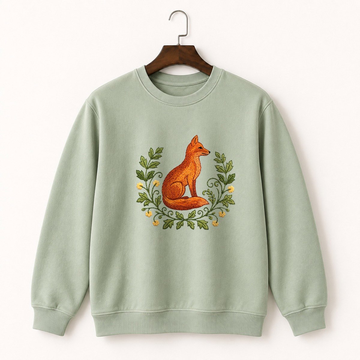 Red Fox Crewneck Sweatshirt 2