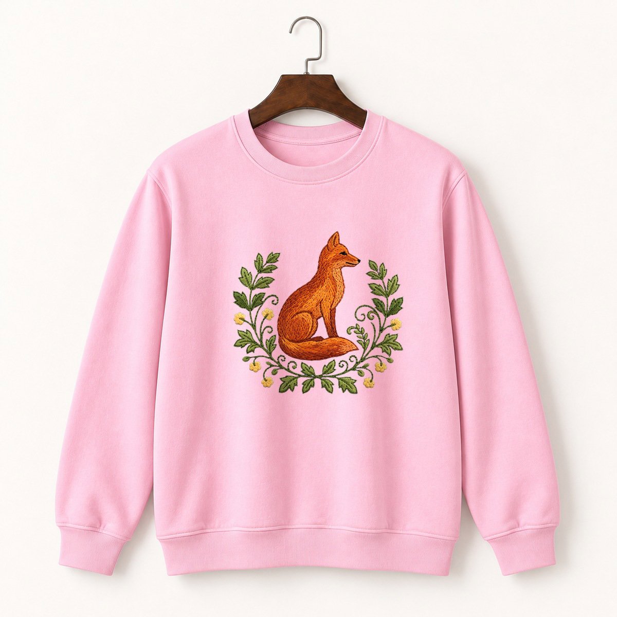 Red Fox Crewneck Sweatshirt 4