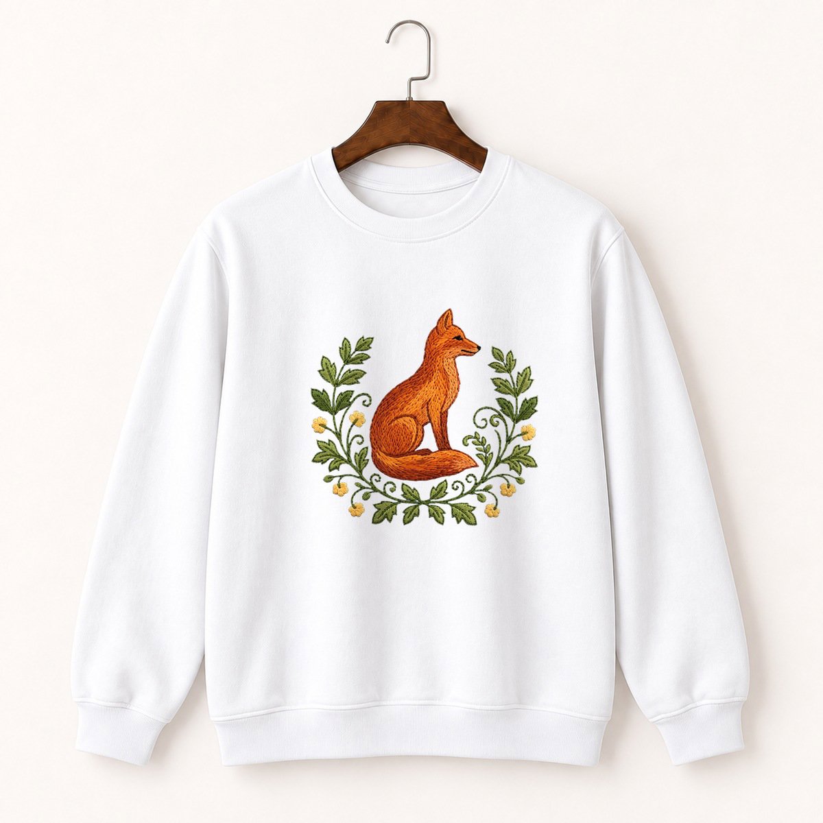 Red Fox Crewneck Sweatshirt 5
