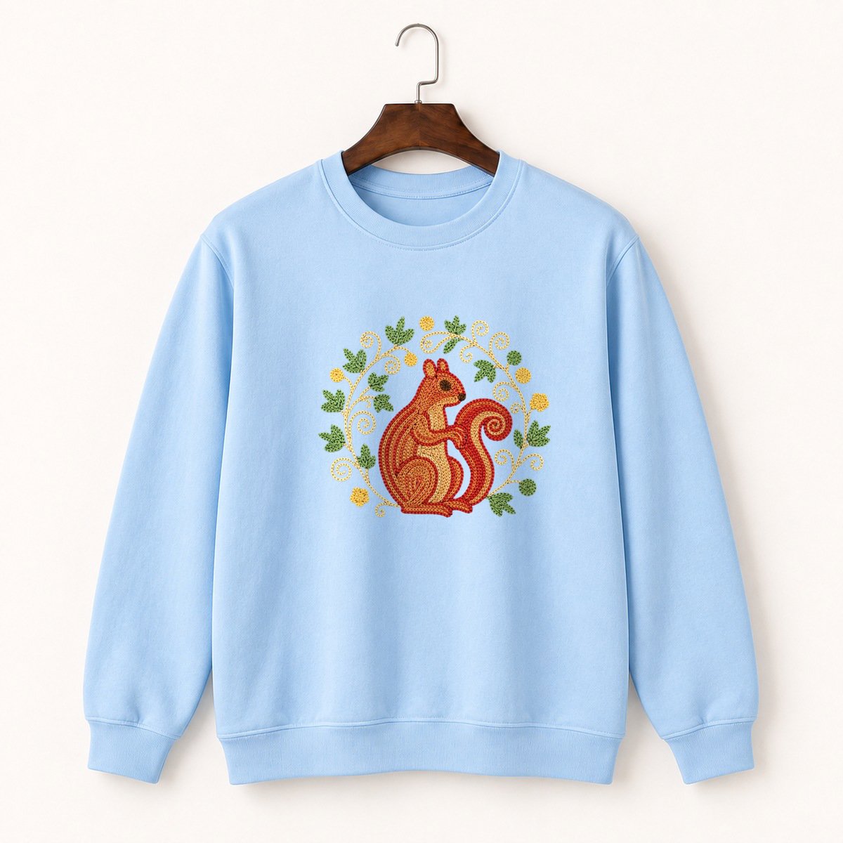 Red Squirrel Crewneck Sweatshirt 1