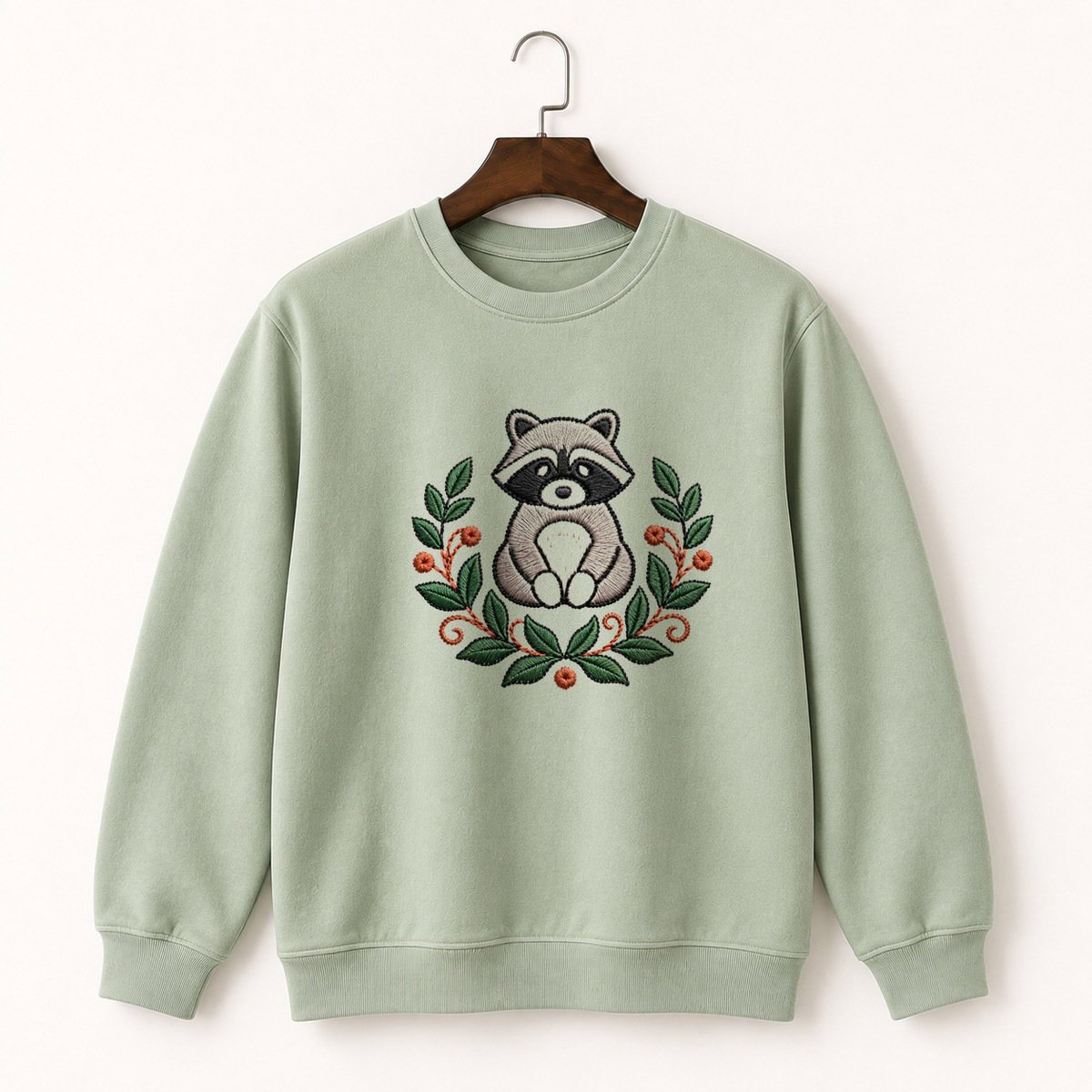 Raccoon Crewneck Sweatshirt 2