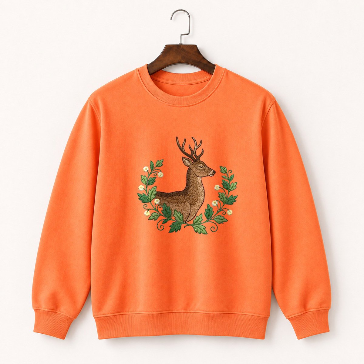 White-Tailed Deer Crewneck Sweatshirt 3